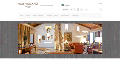 Desktop Screenshot of poasvolcanolodge.com