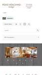 Mobile Screenshot of poasvolcanolodge.com
